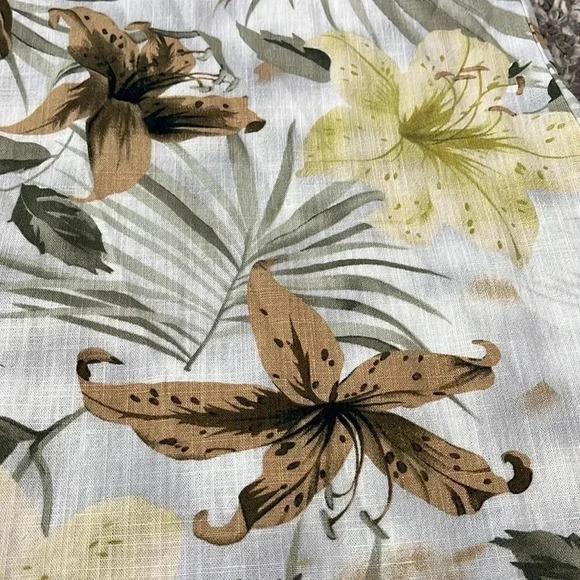 Charlie Tropical Floral Pattern Sleeveless Shift Dress - Picture 7 of 10